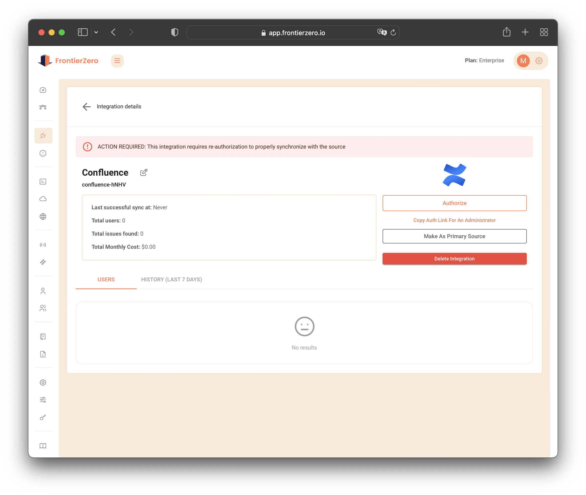 Confluence Integration Page