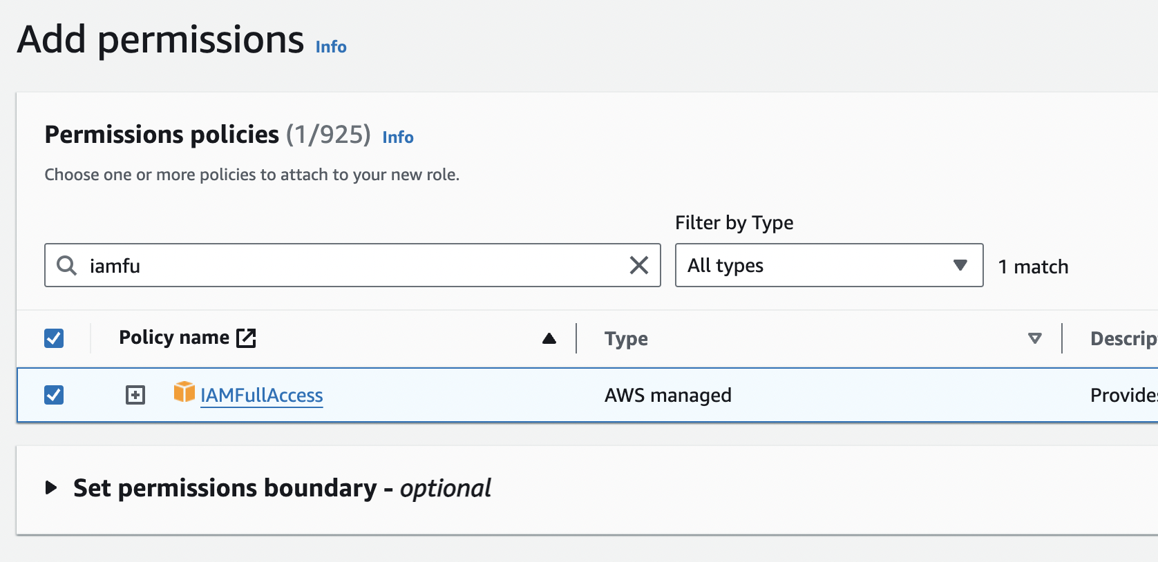 AWS Read/write Policy