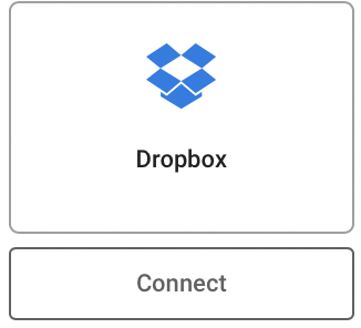 Dropbox Integration