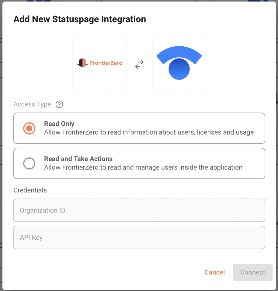 Statuspage Connection